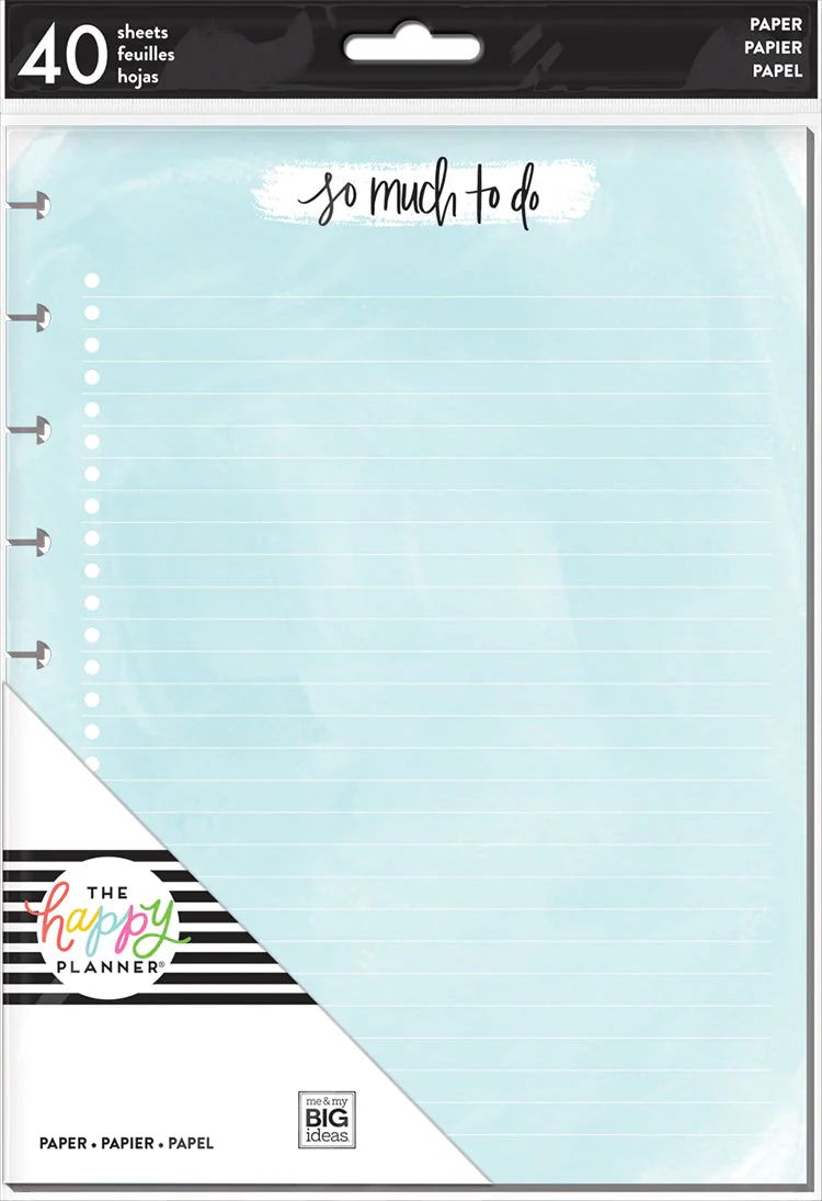 Watercolor - Classic Filler Paper - 60 Sheets