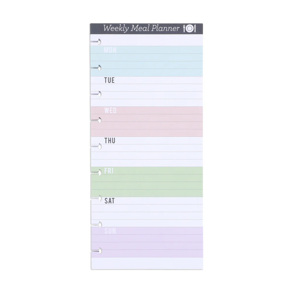 Classic Weekly Meal Planner - Half Sheets - Daydreamer