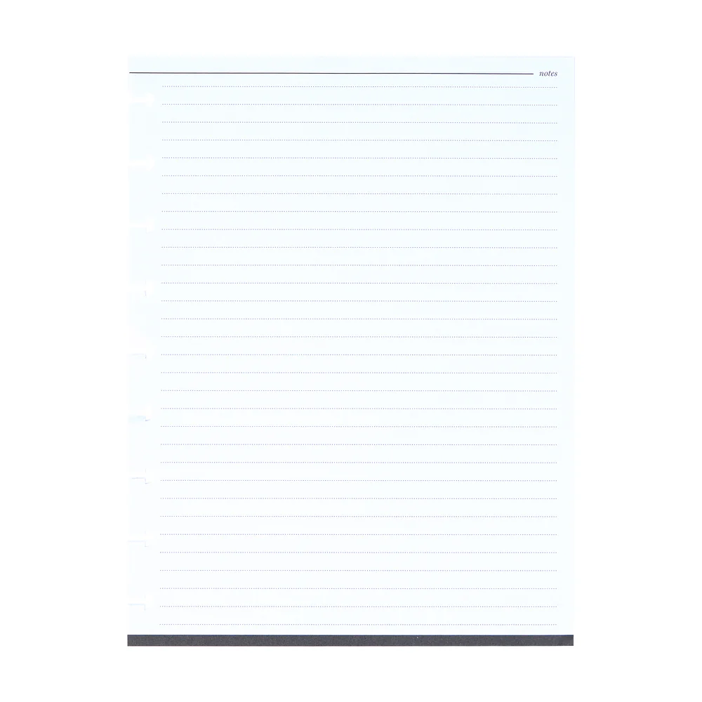 Work + Life Onyx - Dotted Lined Classic Filler Paper - 40 Sheets